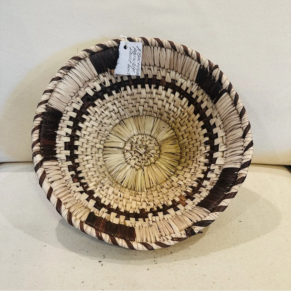 NEW Namwala Palm Leaf Basket. Artisan Zambian Basket. Bought in Zambia 2025